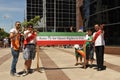 Gay Lesbian Iranians at Pride in Toronto Royalty Free Stock Photo