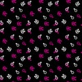 Pattern same-sex love for printing on fabric Royalty Free Stock Photo