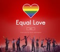 Gay LGBT Equal Rights Homosexuality Concept Royalty Free Stock Photo