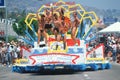 Gay men on a float in Gay and Lesbian Pride Parade