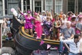 Gay Pride 2015 Amsterdam Royalty Free Stock Photo