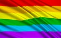 Gay pride flag Royalty Free Stock Photo