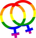 gay pride her and her symbol