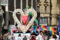 Gay pride parade in Manchester, UK 2010