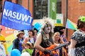 Gay pride parade in Manchester, UK 2010