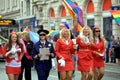 Gay pride parade in Manchester, UK 2010