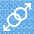 Gay Pride Symbols of Love