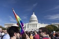 Gay Rights March, October 11, 2009 Royalty Free Stock Photo