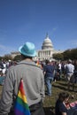 Gay Rights March, October 11, 2009 Royalty Free Stock Photo