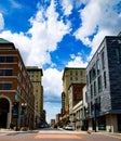 Gay Street landscape in Downtown, Knoxville, Tennessee