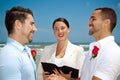 Gay wedding ceremony Royalty Free Stock Photo