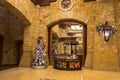 Gaylord Texan building interior detail in Christmas time decorations Royalty Free Stock Photo