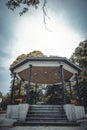 Gazebo in the afternoon light