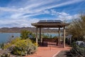 gazebo at the Bill Williams River National Wildlife Refuge