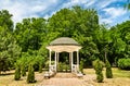 Gazebo in Fazu Aliyeva Park of Makhachkala, Russia