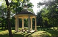 Gazebo in the garden