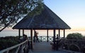 Gazebo at Heisler Park, Laguna Beach, California Royalty Free Stock Photo