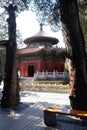 Gazebo in the Imperial Palace Yard in the Forbidden City, Beijing