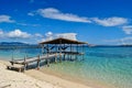 Gazebo in Kenawa island