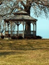 Gazebo On Lake Ontario Royalty Free Stock Photo