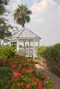 Gazebo in Little Harbor in Ruskin, Florida Royalty Free Stock Photo