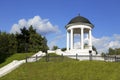 Gazebo Ostrovsky in Kostroma. Royalty Free Stock Photo