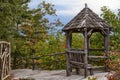 Gazebo Overlooking Copes Lookout in New Paltz, New York