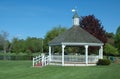 Gazebo at Patton Park Royalty Free Stock Photo