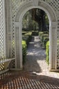 Gazebo at Rosedown Plantation gardens.