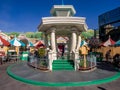 Gazebo in Toontown, Disneyland Royalty Free Stock Photo