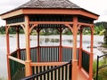 Gazebo on the Vancouver Island Coast