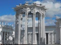 Gazebo at VDNH. Moscow