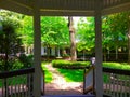 In A Gazebo