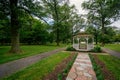 A gazebo in West Fairmount Park, Philadelphia, Pennsylvania