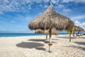 Gazebos on Manchebo Beach in Aruba