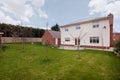 Landscaped house garden