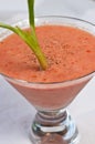 Gazpacho tomato juice- paleo diet
