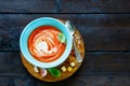 Gazpacho Tomato soup Royalty Free Stock Photo