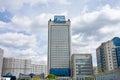 Gazprom tower headquater. Moscow. Royalty Free Stock Photo