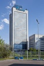 Gazprom tower headquater. Moscow. Royalty Free Stock Photo