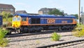GBRf Class 66 Diesel Locomotive at Peterborough, England, UK