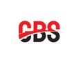 GBS Letter Initial Logo Design Vector Illustration
