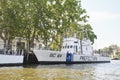 GC 64, Coast guard vessel of the Argentine Naval Prefecture, at anchor in Tigre