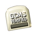 Gcms verified gaming cartridge for console system gaming accessories Royalty Free Stock Photo