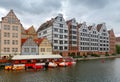 Gdansk. Central City Quay. Royalty Free Stock Photo