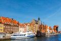 Gdansk. Central embankment. Royalty Free Stock Photo