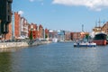 Gdansk. Central embankment. Royalty Free Stock Photo