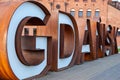 Gdansk iron letters, Poland