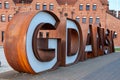 Gdansk iron letters, Poland