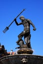 Gdansk Neptune fountain Royalty Free Stock Photo